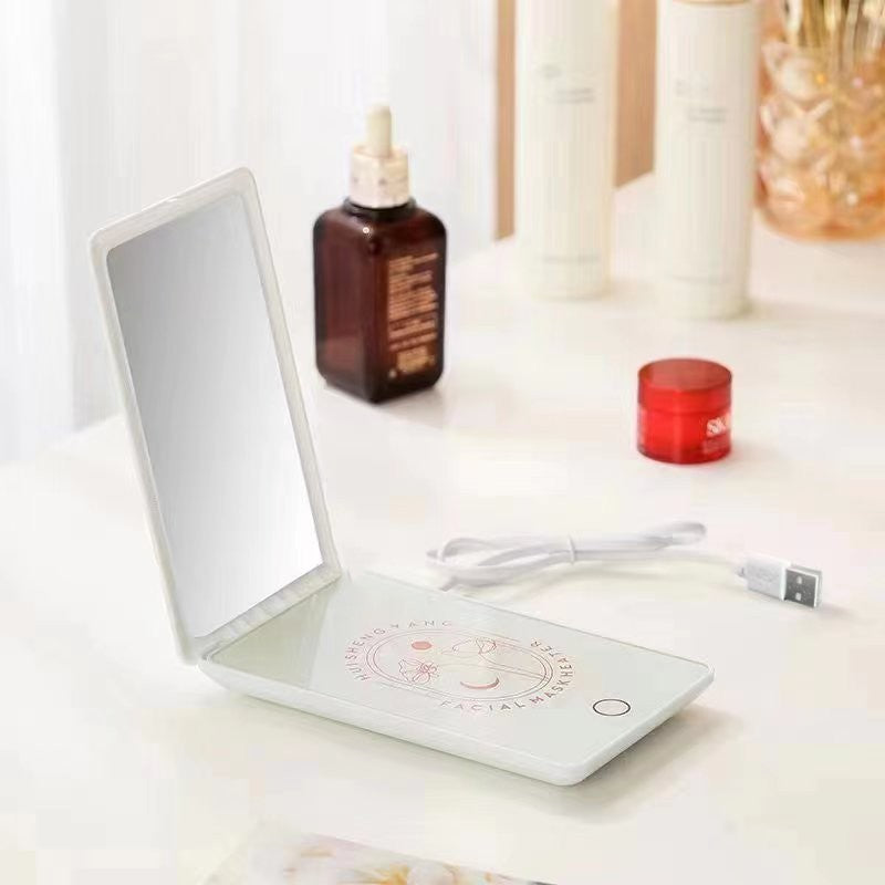 Portable Facial Mask Heater Vanity Mirror