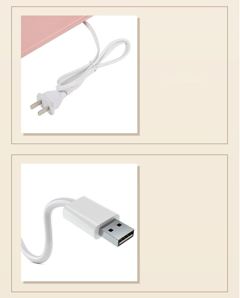 Portable Facial Mask Heater Vanity Mirror